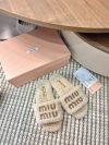 Miu Miu Fashion Slippers - Image 3