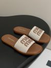 Miu Miu Fashion Slippers - Image 3