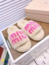 Miu Miu Fashion Slippers - Image 5