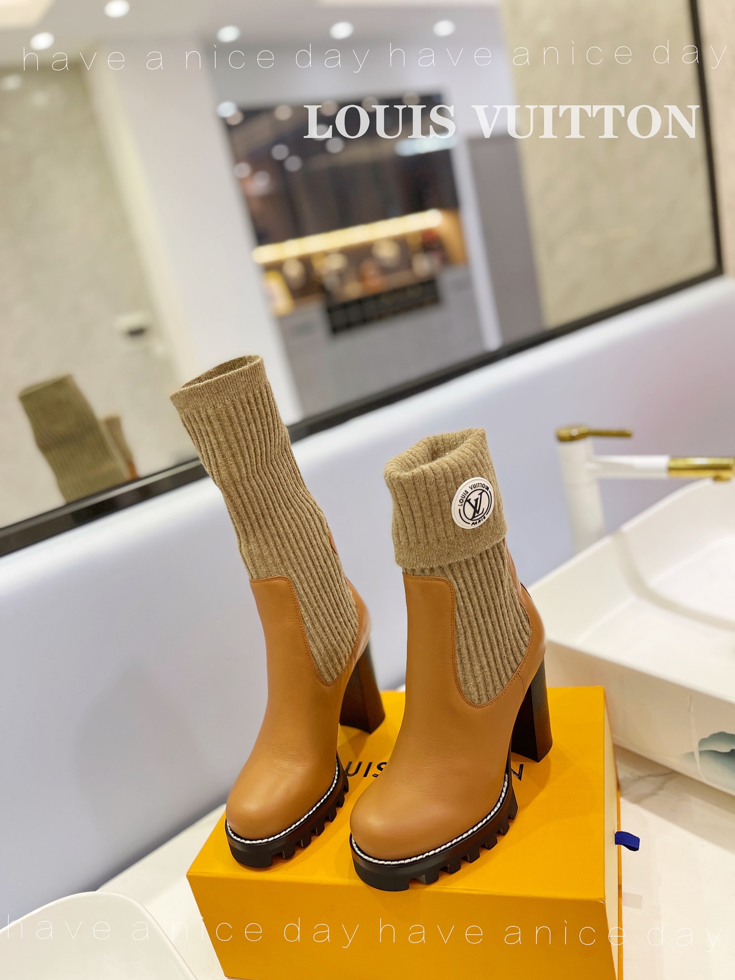 wsxc1761043622579_2 Louis Vuitton Fashion High Heels - Image 1