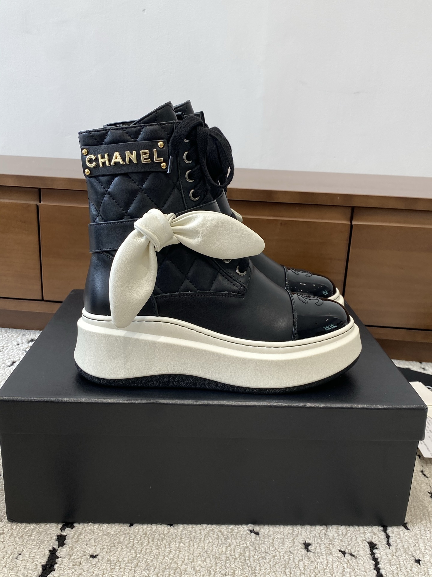 wsxc1762957189625_0 Chanel Fashion Boots - Image 1