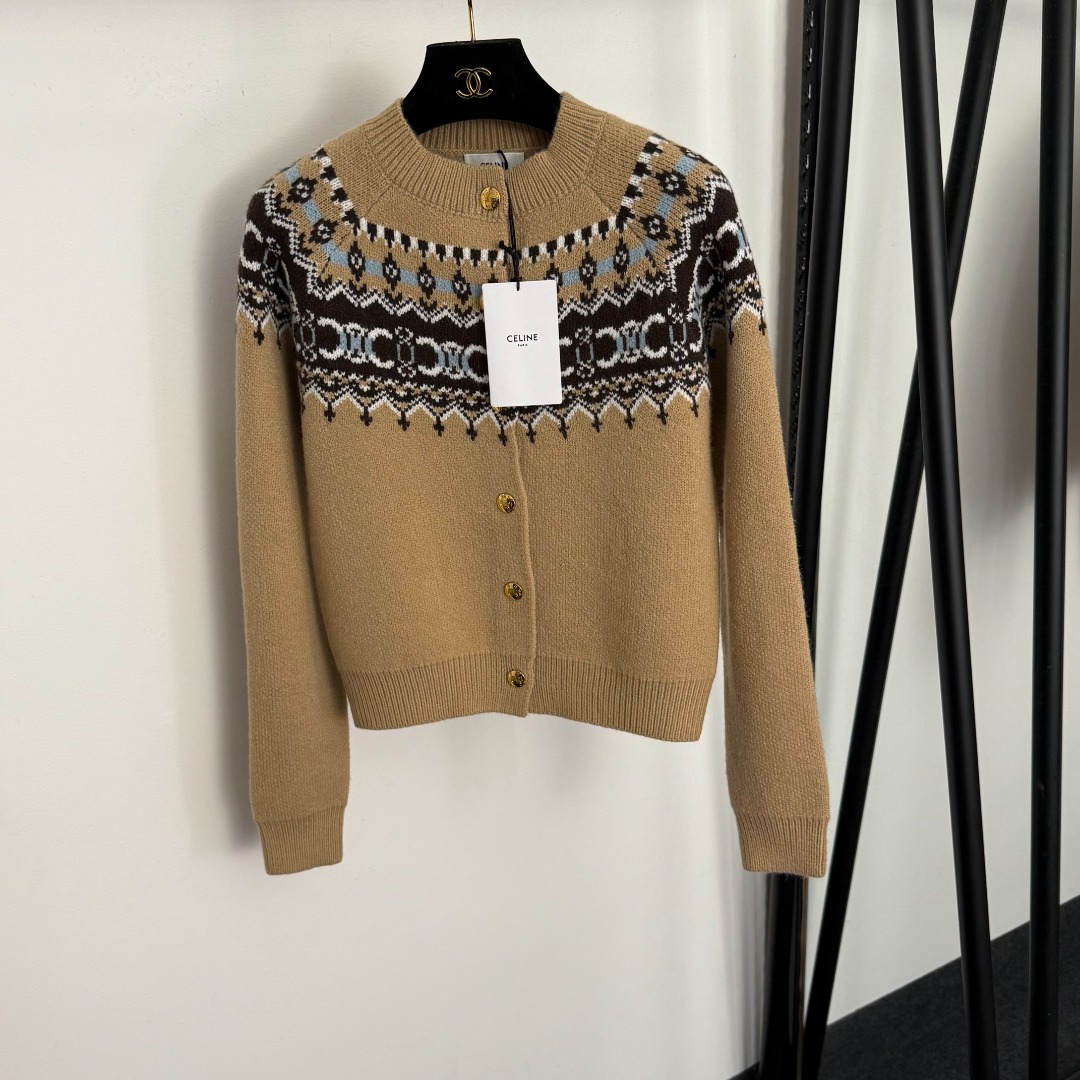 o_1ja8qrmrl7534l61uv2d731s2p1v Celine cardigan - Image 1