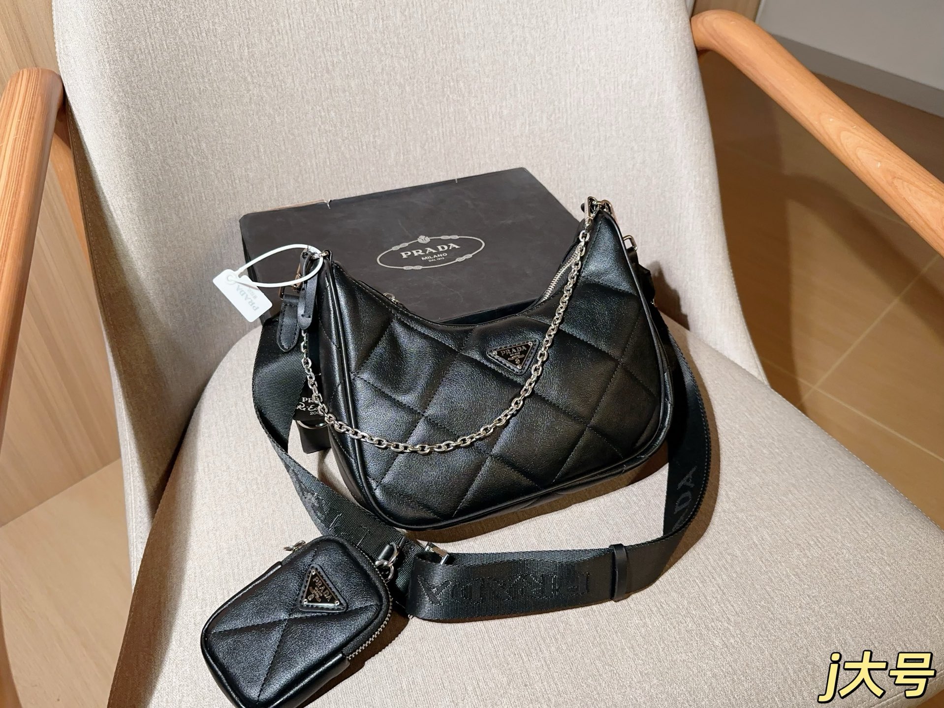 wsxc1764854750208_0 Prada Fashion Bag - Image 1