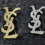 Saint Laurent brooch