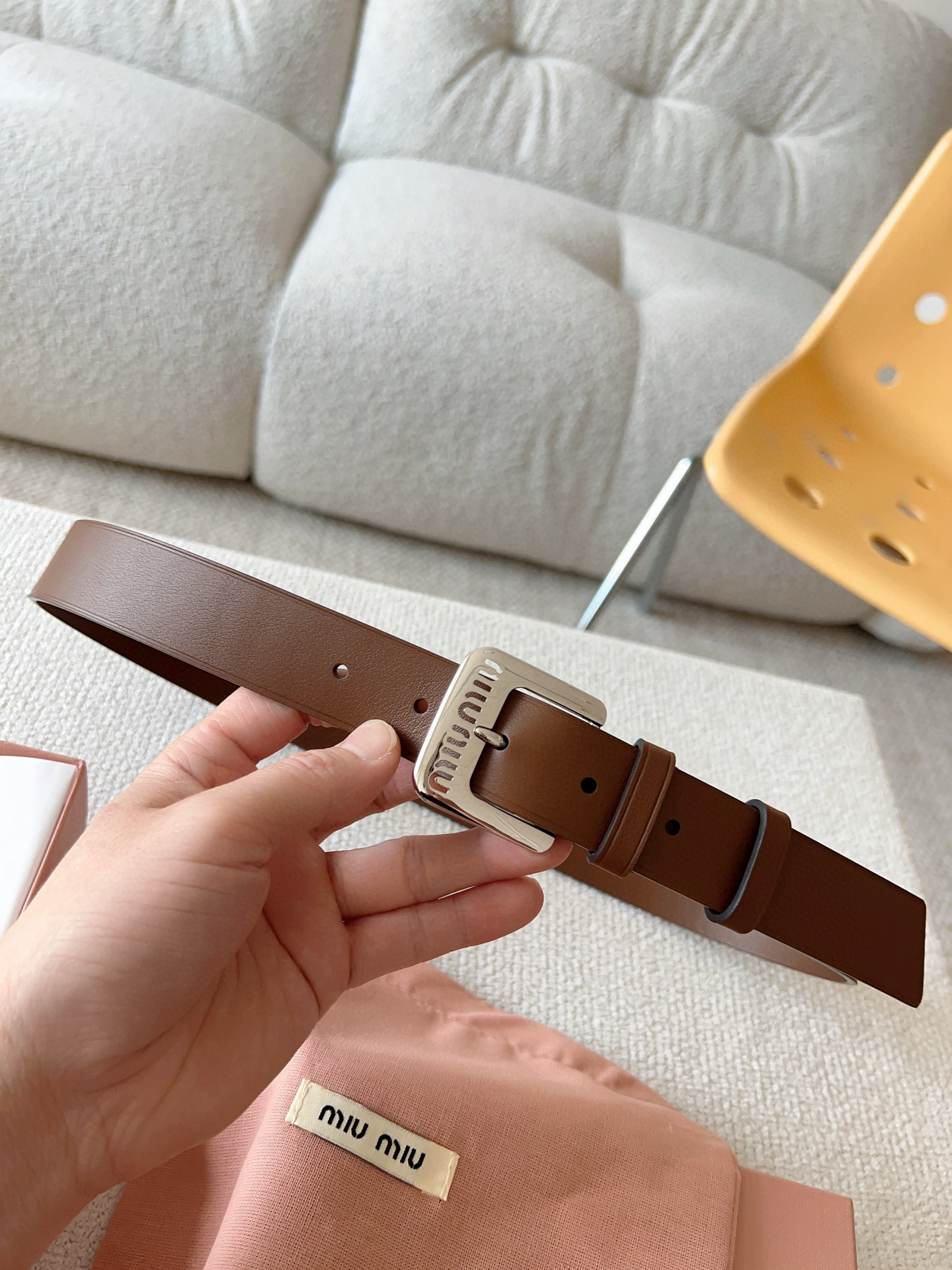 wsxc1770008483495_2 Miu Miu belt - Image 1