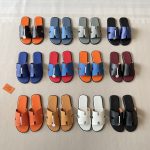 Hermes men's slippers