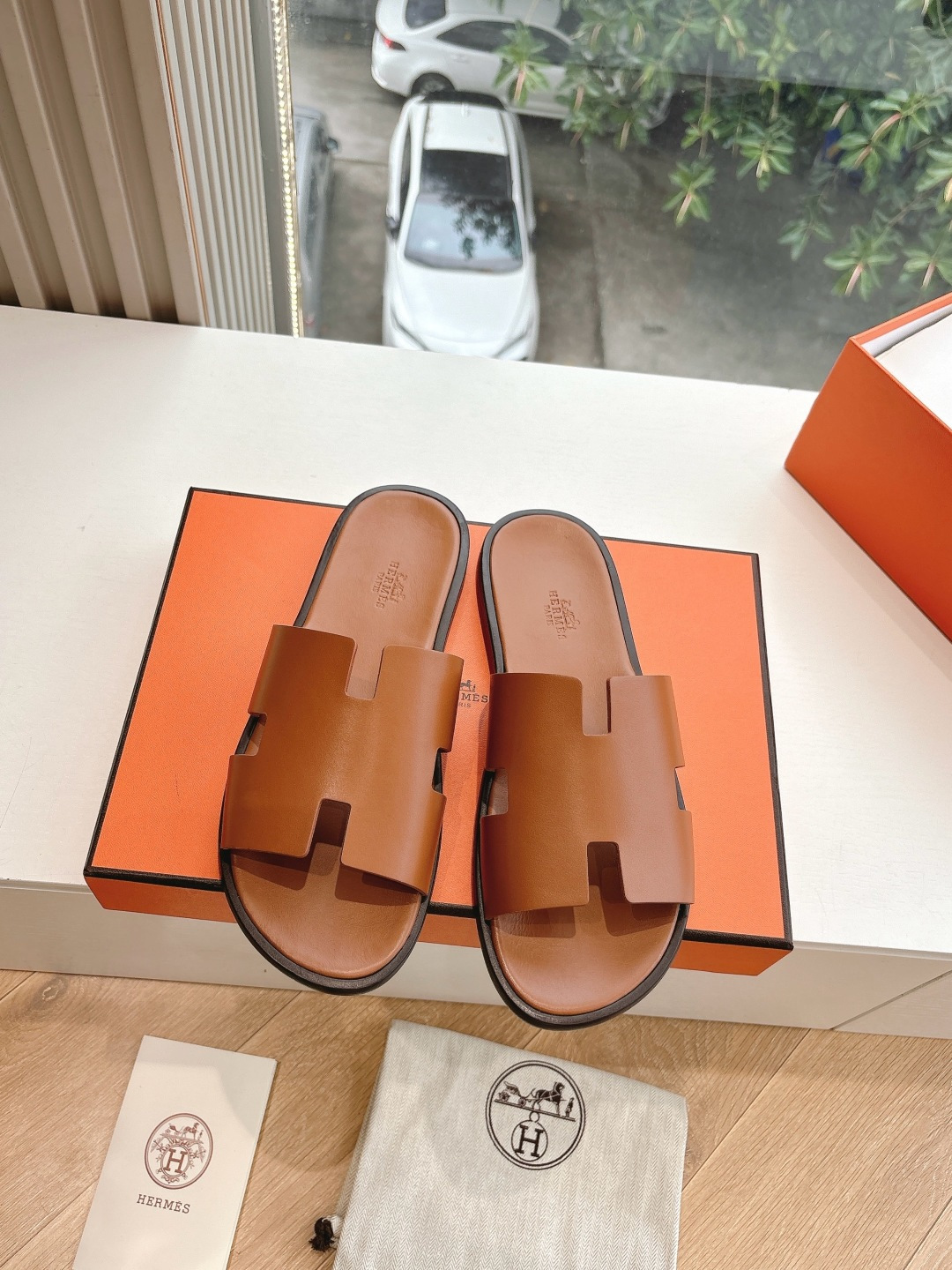 wsxc1774900061259_0 Hermes Fashion Slippers - Image 1
