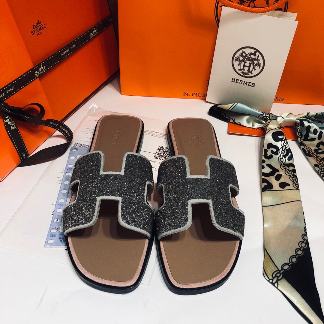 wsxc1774972061949_0 Hermes Fashion Slippers - Image 1