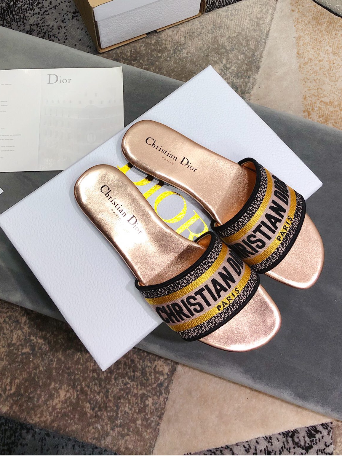wsxc1775059586864_0 Dior Fashion Slippers - Image 1