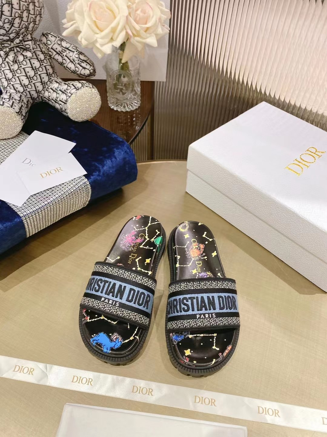 wsxc1775071884507_0 Dior Fashion Slippers - Image 1