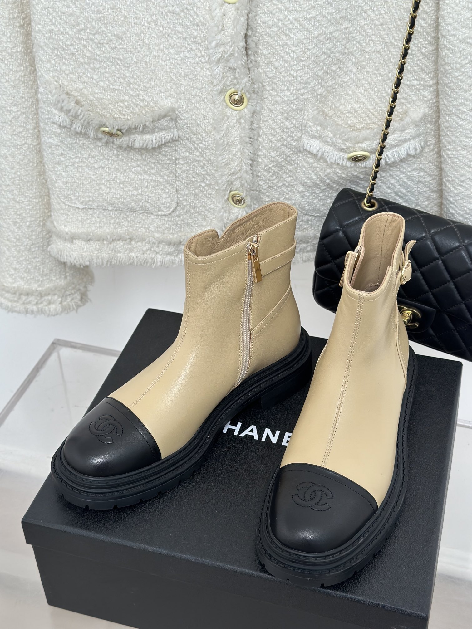 wsxc1775782260087_0 Chanel Fashion Boots - Image 1