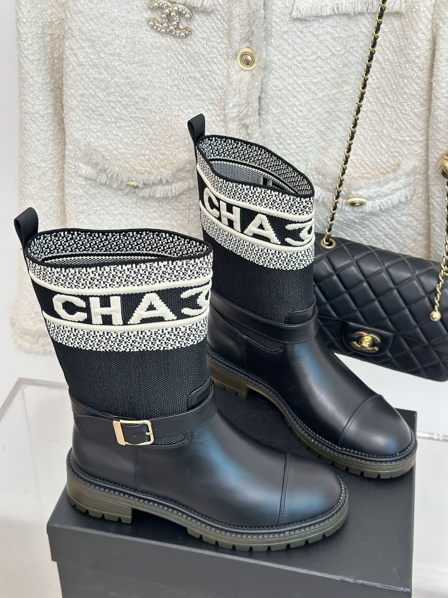 wsxc1775783170585_0 Chanel Fashion Boots - Image 1