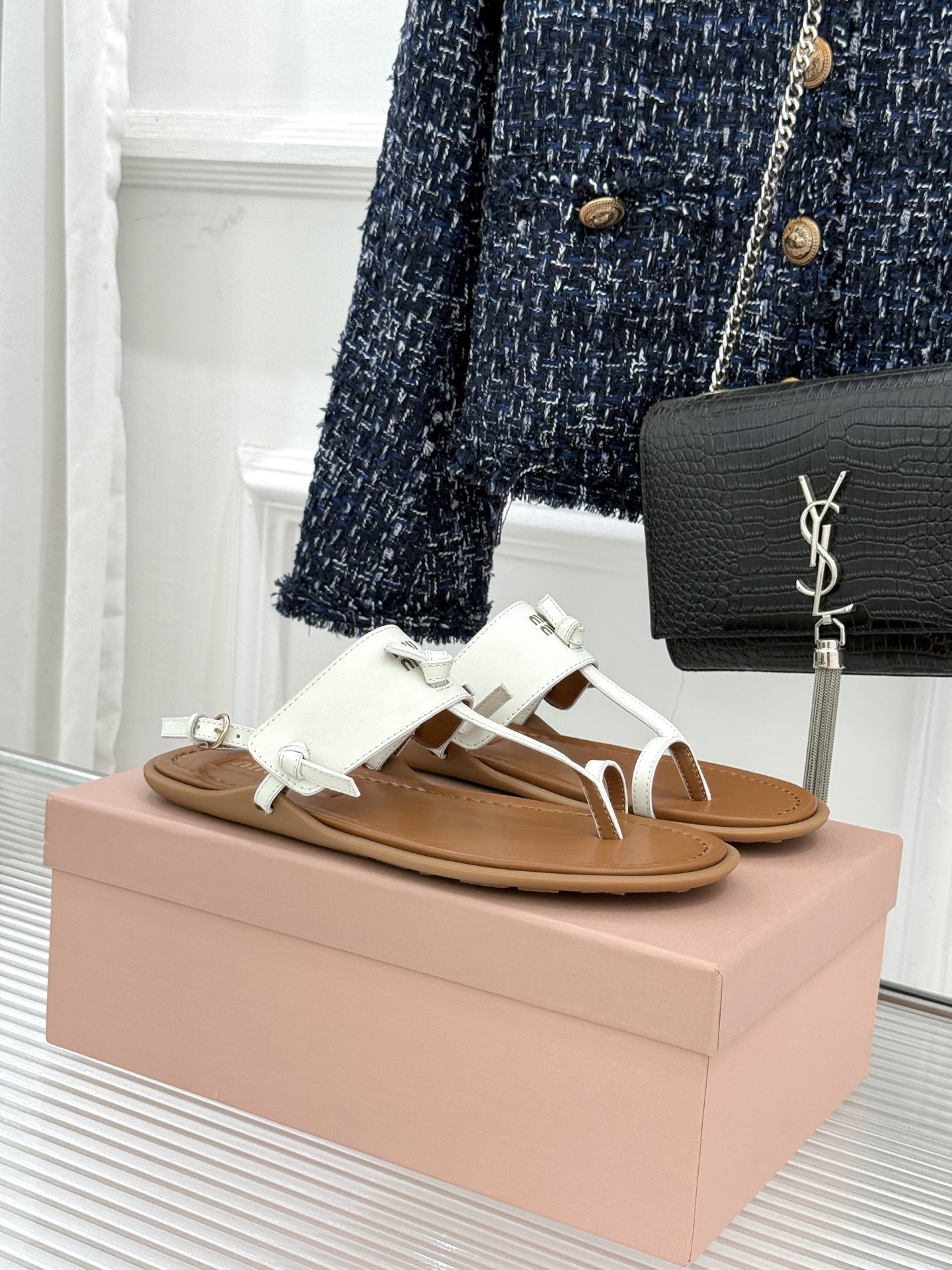 wsxc1776365848836_0 Miu Miu Fashion Slippers - Image 1