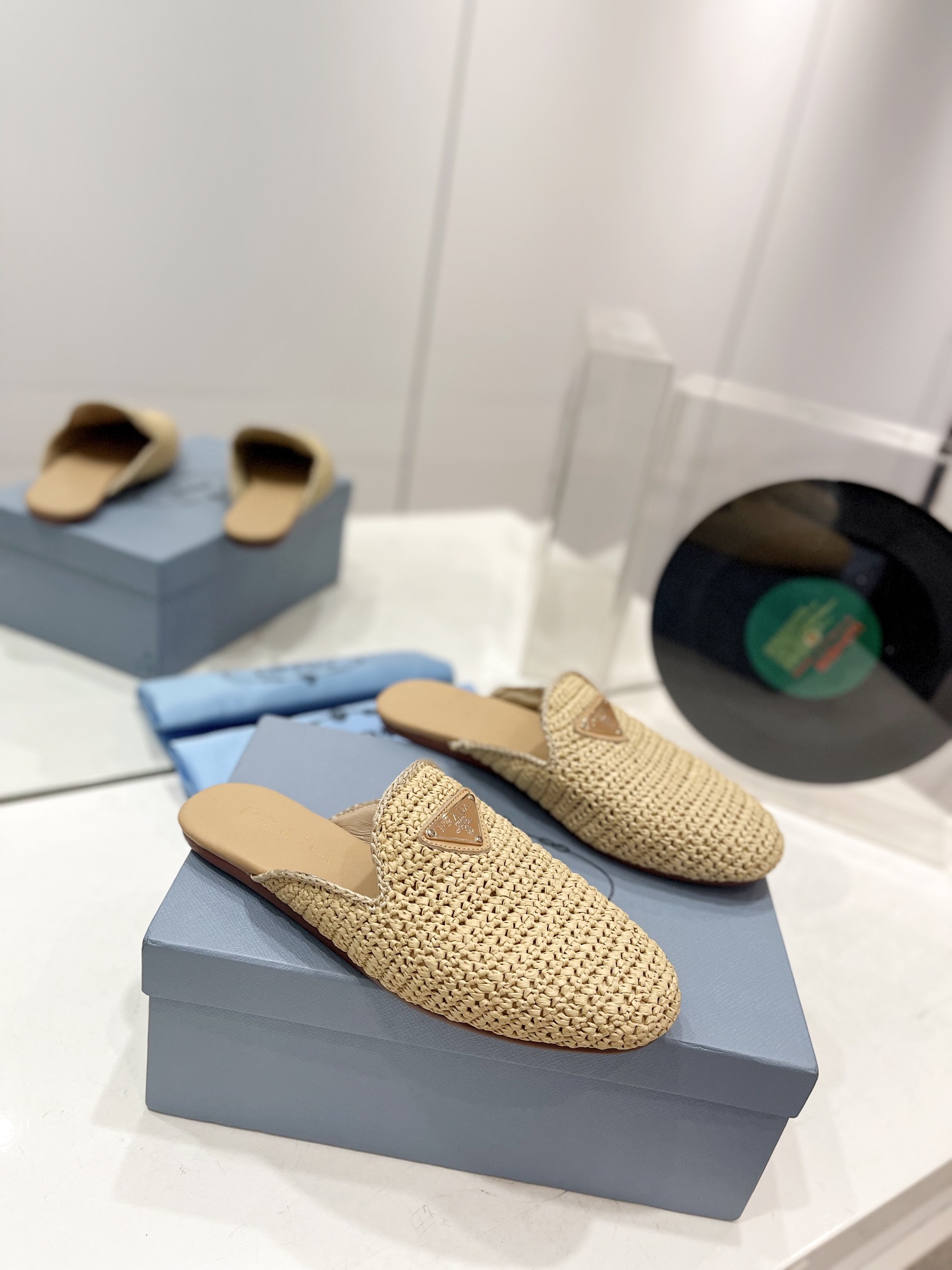 wsxc1776974179267_0 Prada Fashion Slippers - Image 1