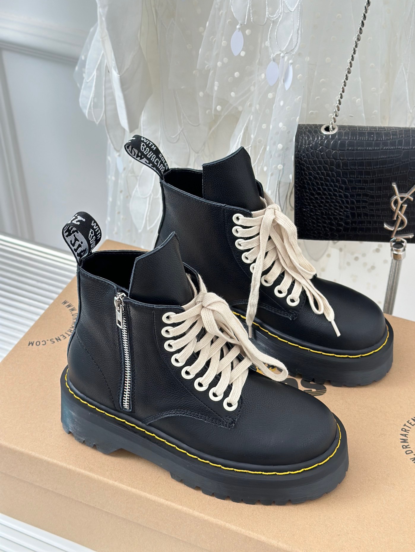 wsxc1778554405851_0 Rick Owens Fashion Boots - Image 1