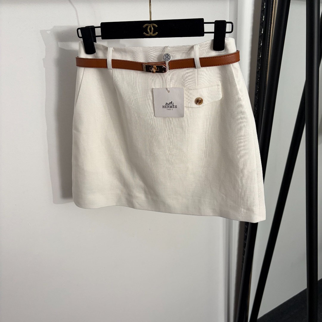wsxc1780931582776_0 Hermes Skirt - Image 1