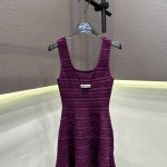 Miu Miu Fashion Knitted Dress