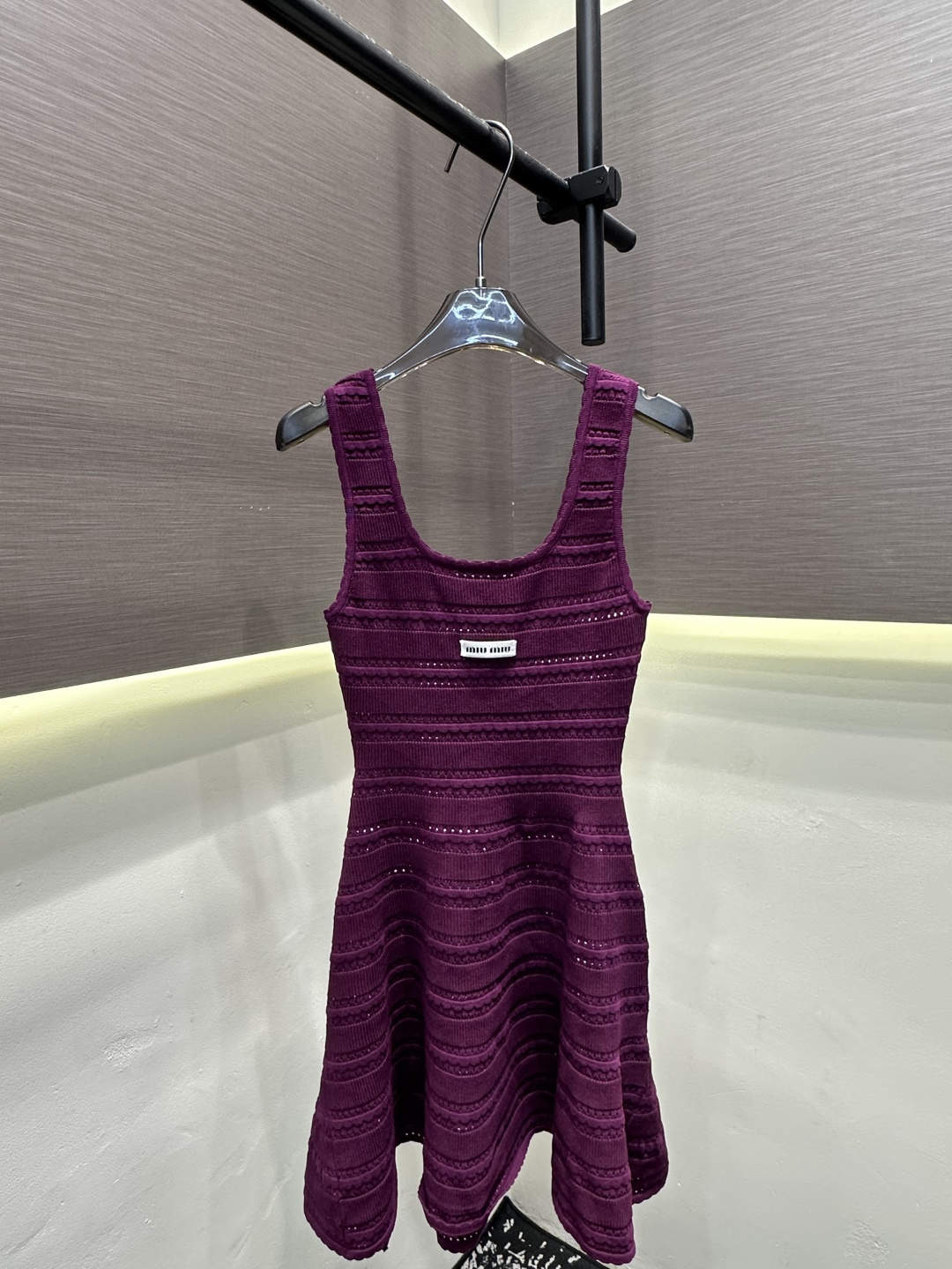 wsxc1784061112077_0 Miu Miu Fashion Knitted Dress - Image 1
