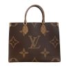 Louis Vuitton OnTheGo MM Monogram & Monogram Reverse Canvas
