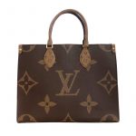 Louis Vuitton OnTheGo MM Monogram & Monogram Reverse Canvas