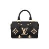 Louis Vuitton Nano Speedy Bicolor Monogram Empreinte - Image 4