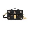 Louis Vuitton Pochette Métis East‑West Bicolor Monogram Empreinte