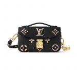 Louis Vuitton Pochette Métis East‑West Bicolor Monogram Empreinte