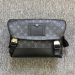 Louis Vuitton Voyager PM Messenger Monogram Eclipse Canvas